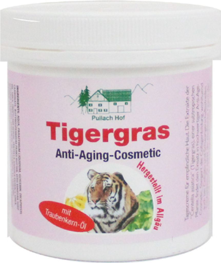 3x 250ml Tigergras Anti Aging Cosmetic Creme, Lotion Balsam