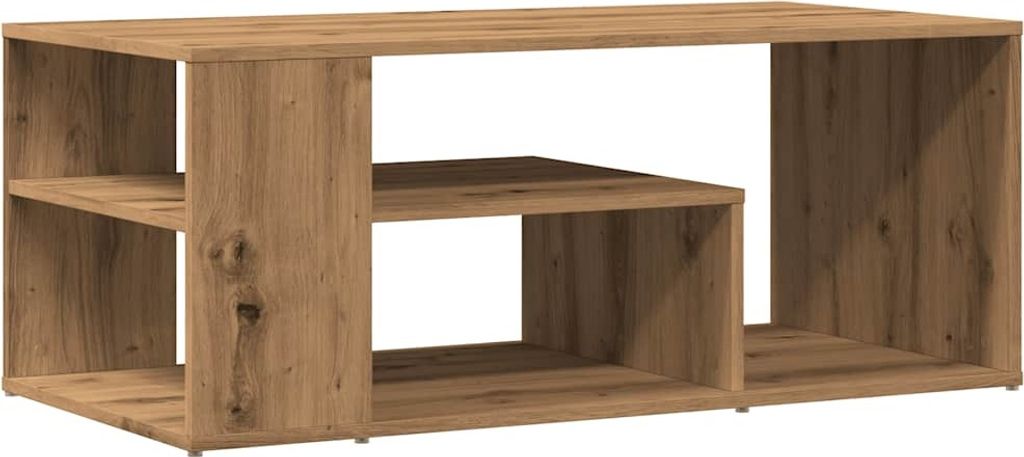Couchtisch Artisan-Eiche 100x50x40 cm Holzwerkstoff