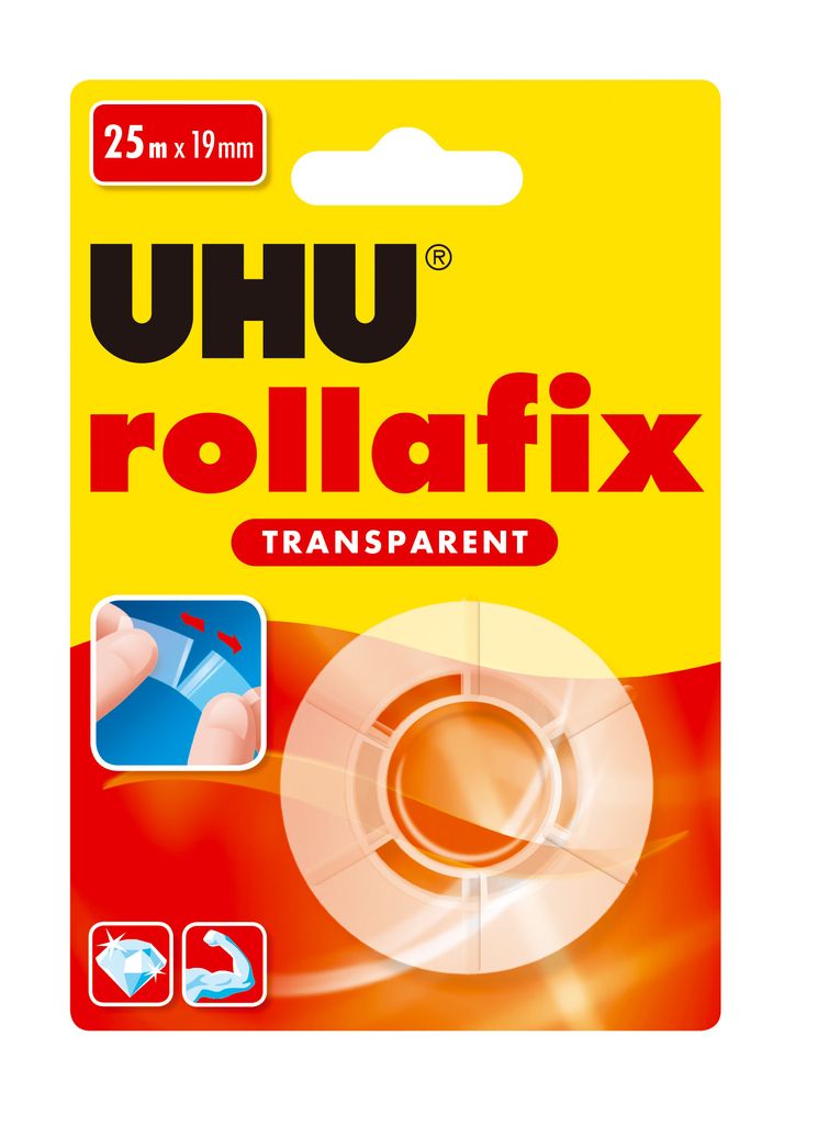 UHU Rollafix, Transparent, Tape, 1 Stück(e), Produktbild 