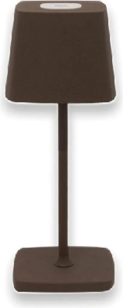 Lusso - Lampada da tavolo Touch Deluxe - Aimée - Caffè - H21 x Ø10