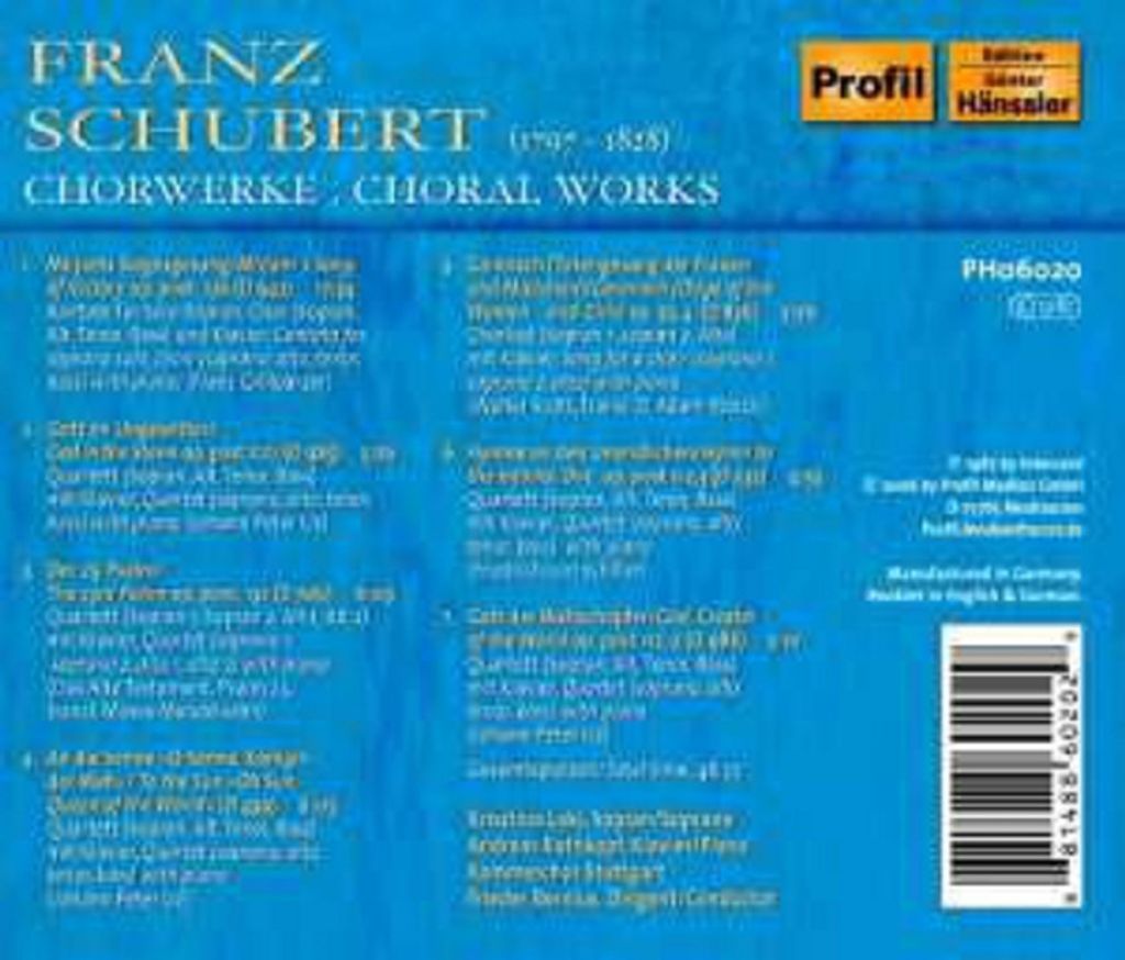Bernius/Laki/Rothkopf: Chorwerke