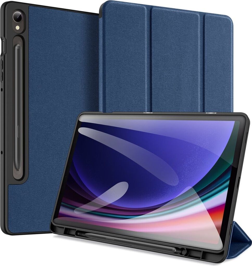 Smart Sleep Case Tablethülle kompatibel mit Samsung Galaxy Tab S10 FE Schutzhülle Blau