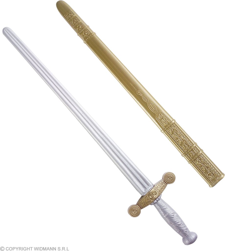 "KNIGHT SWORD WITH SCABBARD" 75 cm Produktbild 