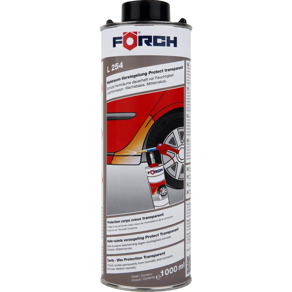 FÖRCH Protect L254 Vitrification des cavités transparent en spray de 1l