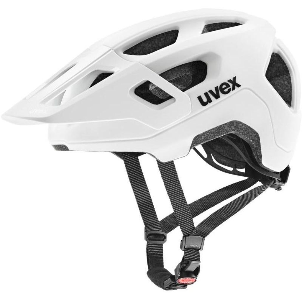 Uvex Kinderhelm react jr. Unisex mit robuster Hartschale und tiefgezogenem Heck 52-56