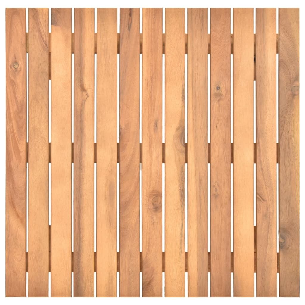 "2026 Aktion"Esstisch/Outdoor Tisch - Garten-Couchtisch - moderne Design - Balkontisch - 60x60x36 cm Massivholz Akazie DEMöbel 6983871