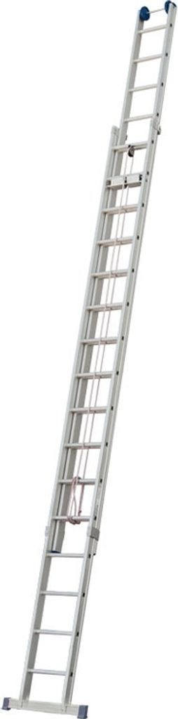 Goldpunkt Seilzugleiter Mod. 700 - Sprossenanzahl: 2 x 16, Produktbild 