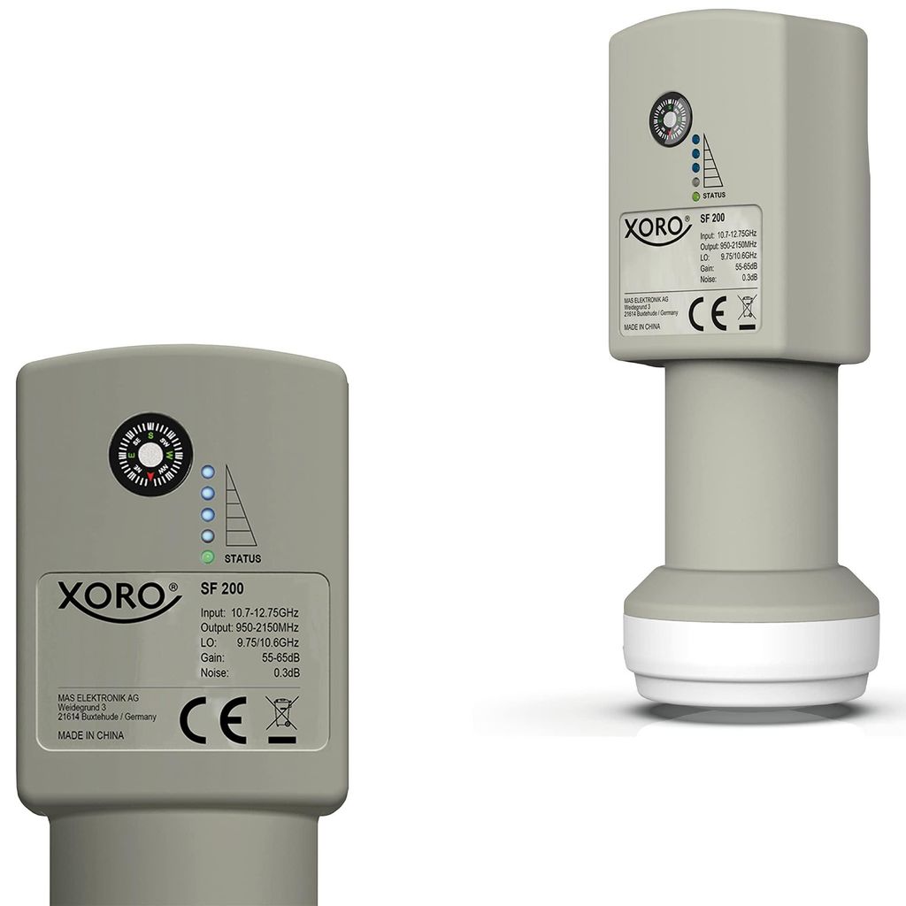 XORO SF 200 digitaler TWIN Universal LNB integrierter Produktbild 