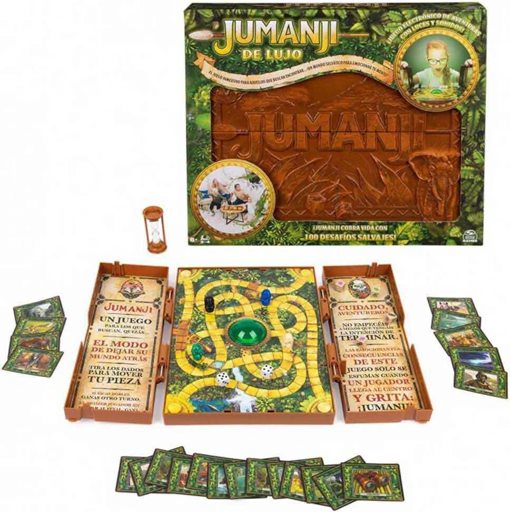 Spin Master Jumanji Deluxe Jeu de société électronique Version Lumière - 6