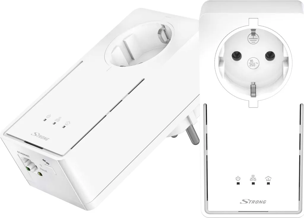 Strong Powerline 2000 KIT POWERL2000DUOEU CPL 2000 Mbit/s Blanc Duo