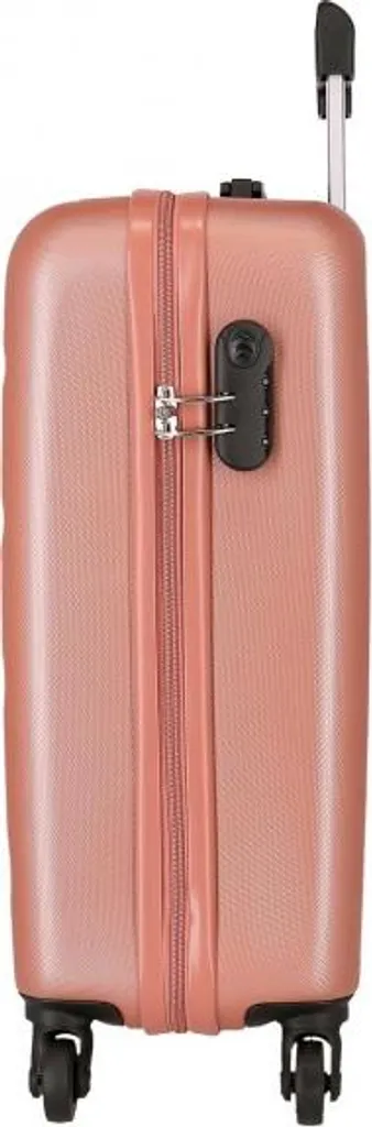 Valises légères ROLL ROAD Flex Nude ABS avec 4 roues multidirectionnelles