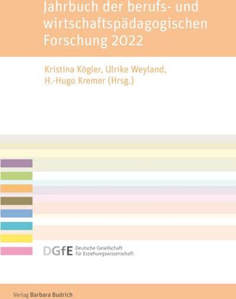 Jahrbuch der berufs- und wirtschaftspädagogischen Forschung 2022