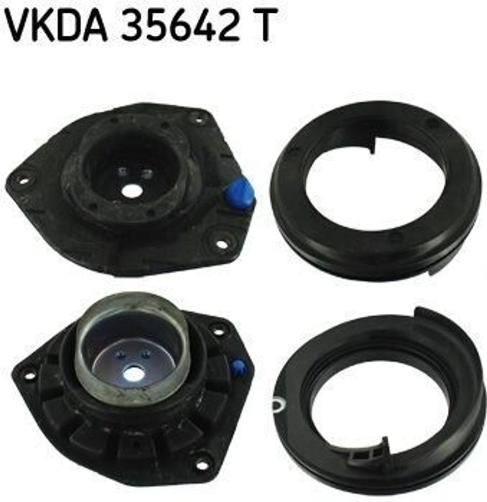 SKF VKDA 35642 T Federbein-Stützlager OE 7701209526 kompatibel mit Megane