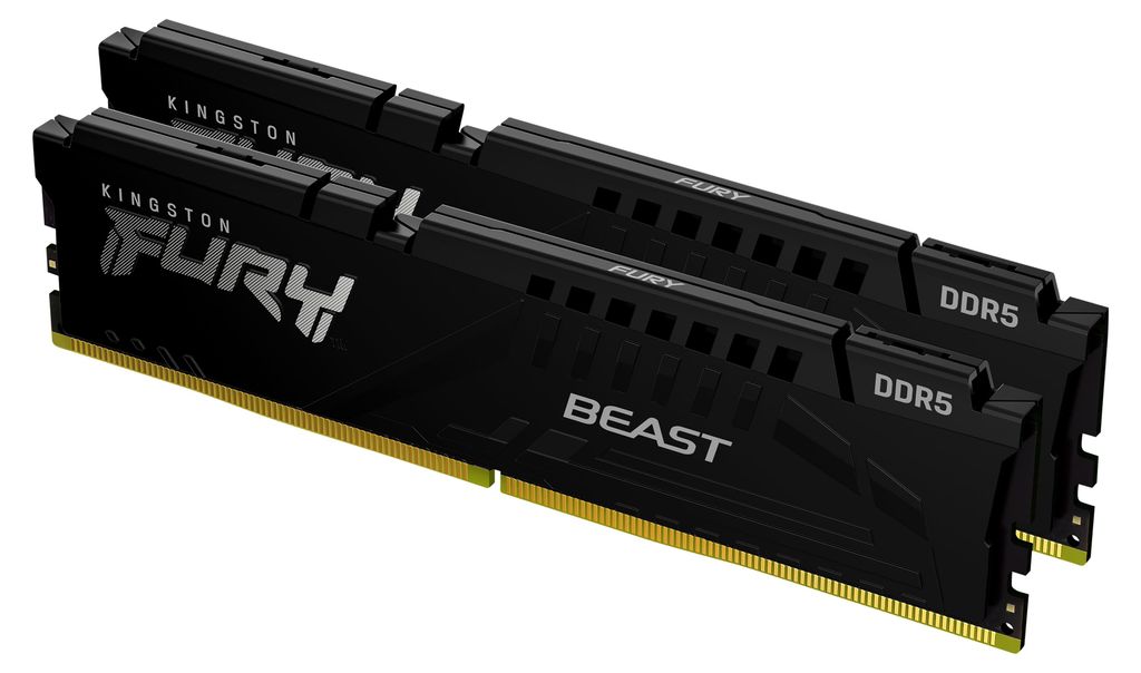 Kingston Technology FURY Beast 16GB 5200MT/s DDR5 CL40 DIMM Immagine del prodotto 