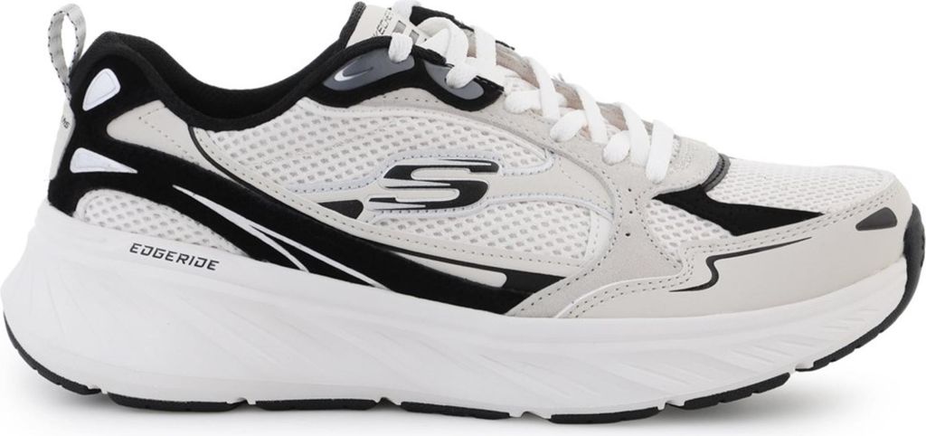 Skechers WIP 150493-NTBK in Natural Duraleather/Mesh/Black Trim color size 38