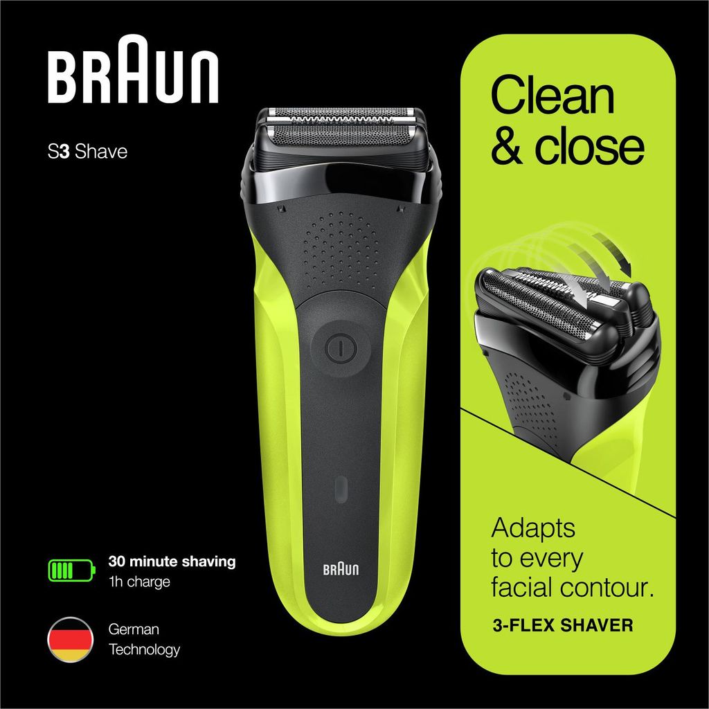 Braun Series 3 81702940 rasoir pour homme Rasoir à grille Image du produit 