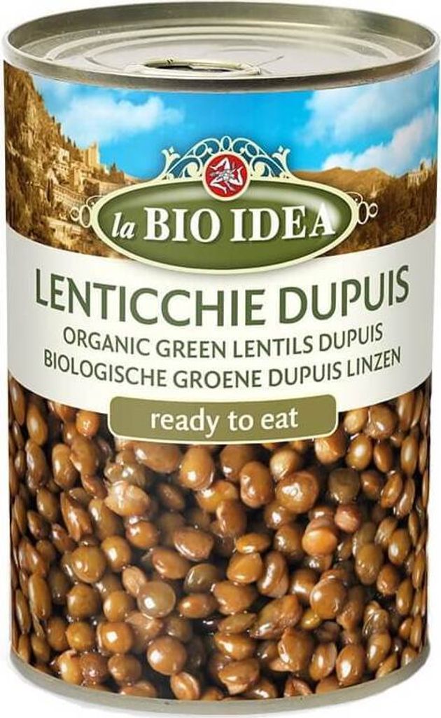 SOCZEWICA ZIELONA DUPUIS W ZALEWIE  400 g (240 g) (PUSZKA) Produktbild 