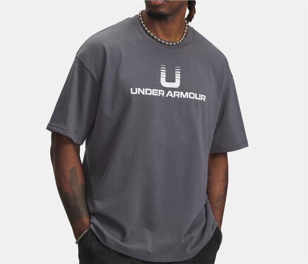 Under Armour Herren T-Shirt UA HWT U LOGO SS Größe L