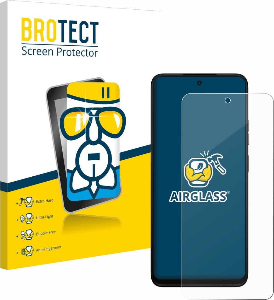 BROTECT Schutzglas für Motorola Moto G35 Schutzfolie Panzer Folie Glas Display Schutz klar