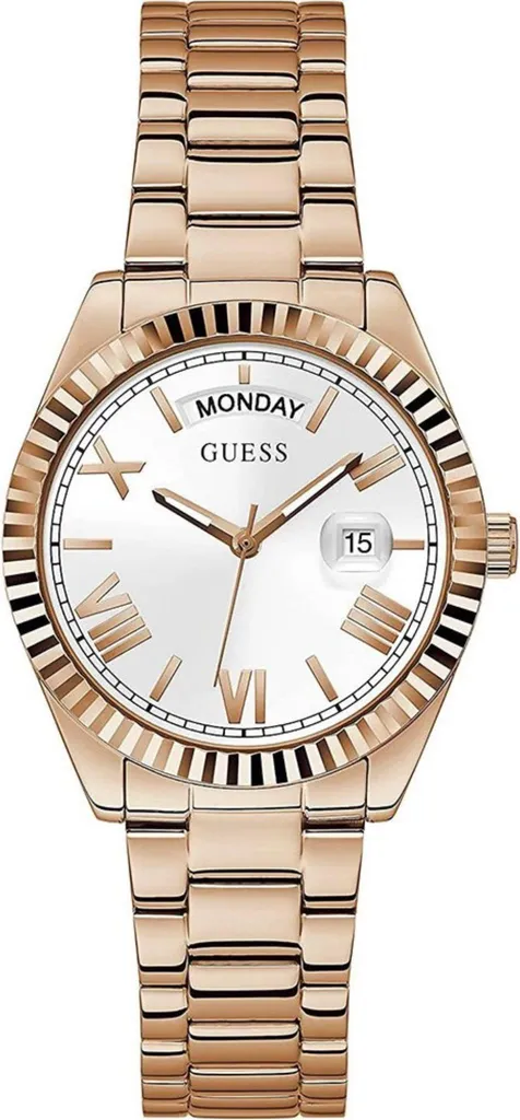 Montre Guess ty268530 Chronographe en Métal avec Cadran Bleu Nuit