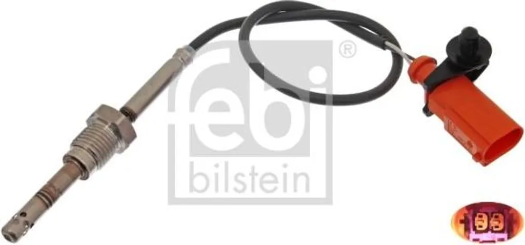Sensore FEBI 49306 Scarico per VW Crafter - Ricambio 076906088E