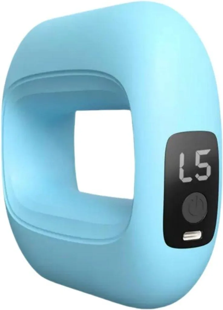 Masseur cervical annulaire portable et vibrant à 5 intensités réglables