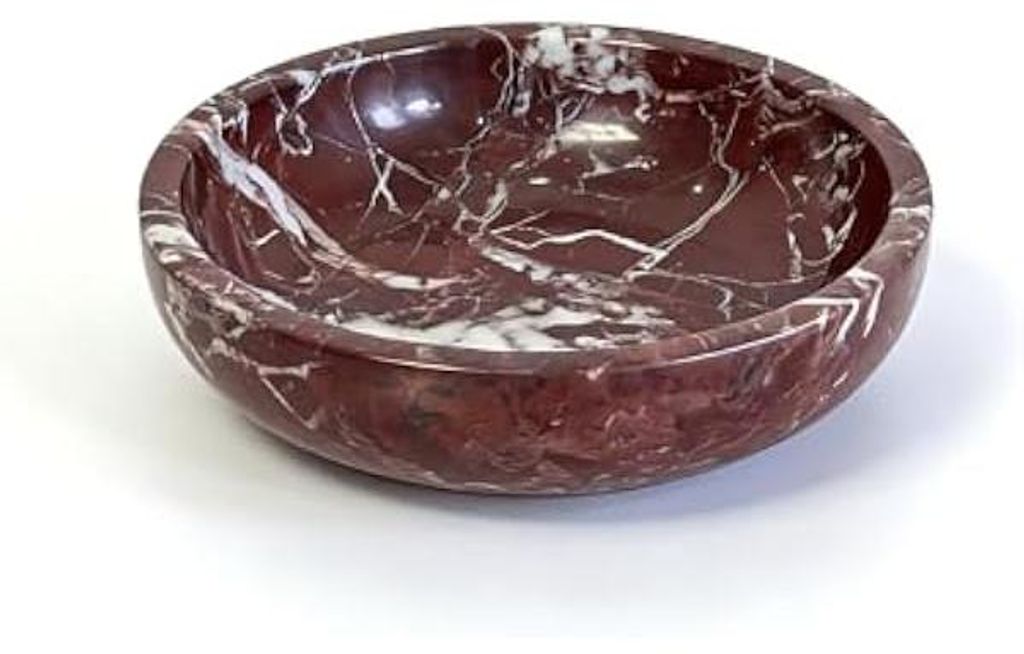 Travertin Schale 20 cm, Naturstein Deko für Couchtisch & Produktbild 