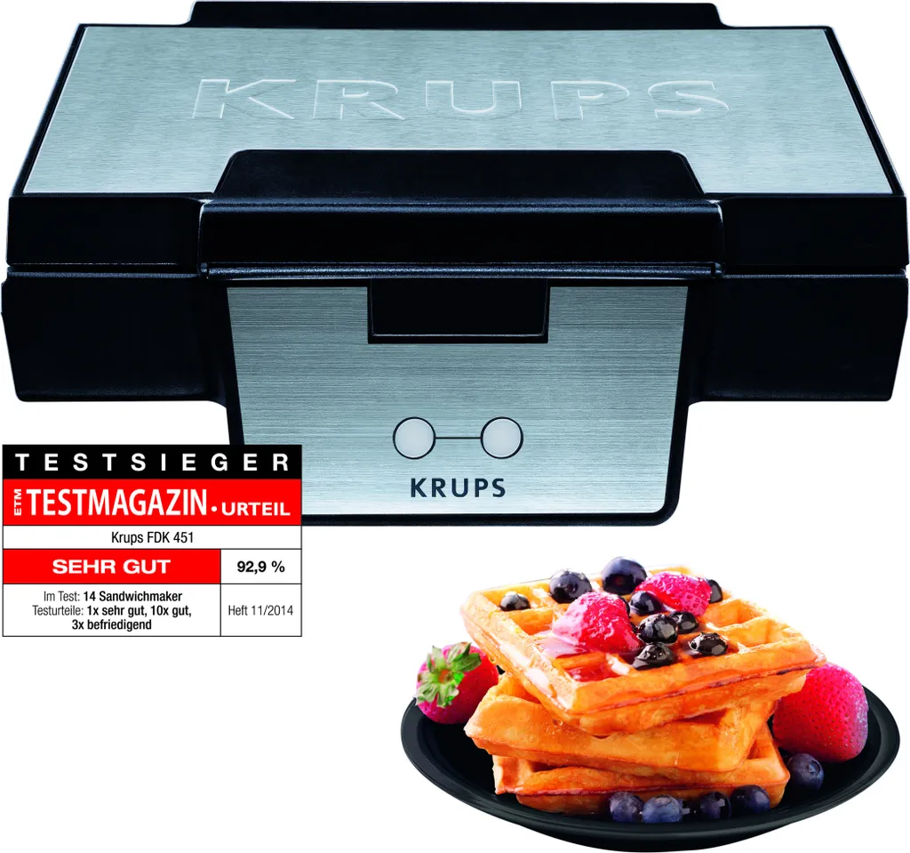 Piastra per waffle Krups FDK251 - 2