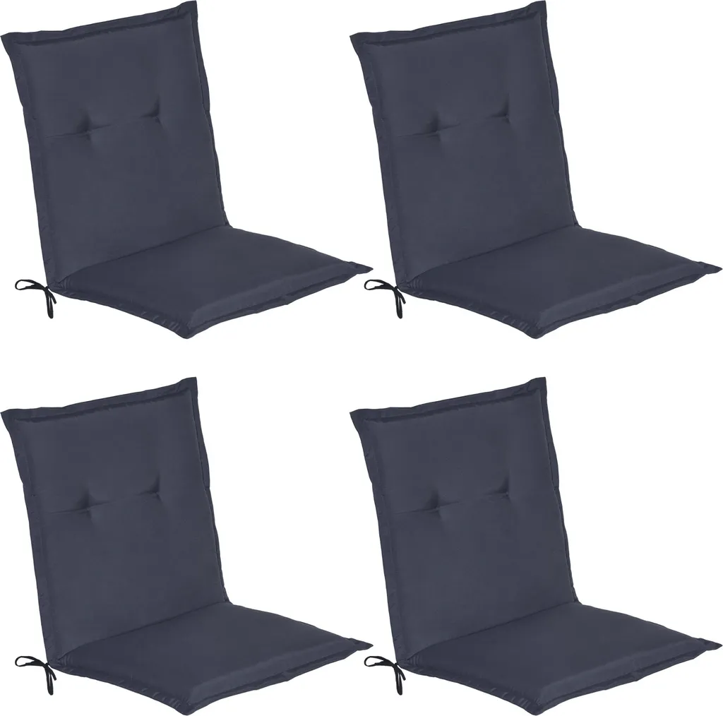 Cuscini Sedie Giardino Beautissu Loft NL 100x50 Set da 4 Moderni