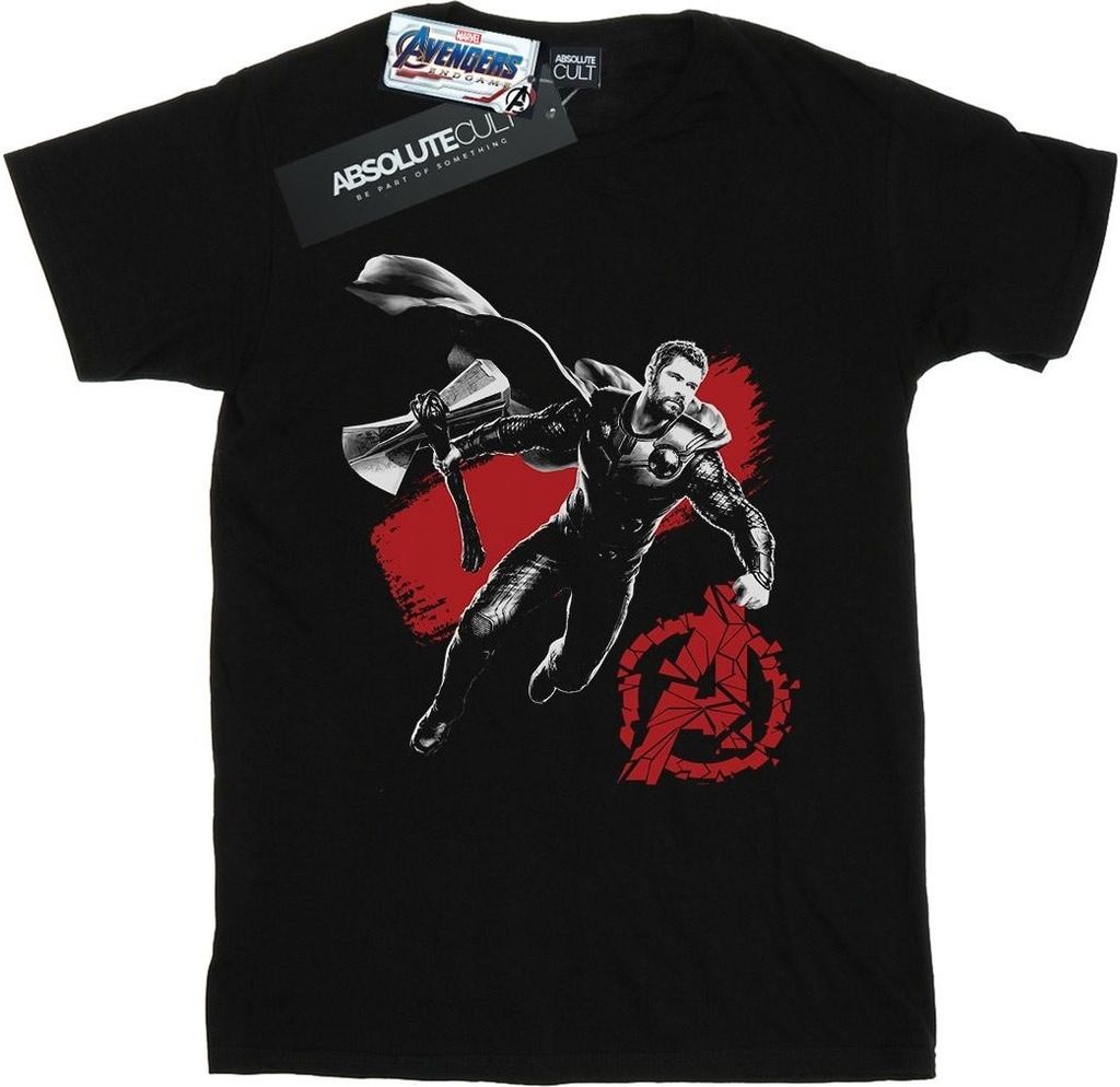 Marvel - "Avengers Endgame" T-Shirt für Damen BI7230 (S) (Schwarz)