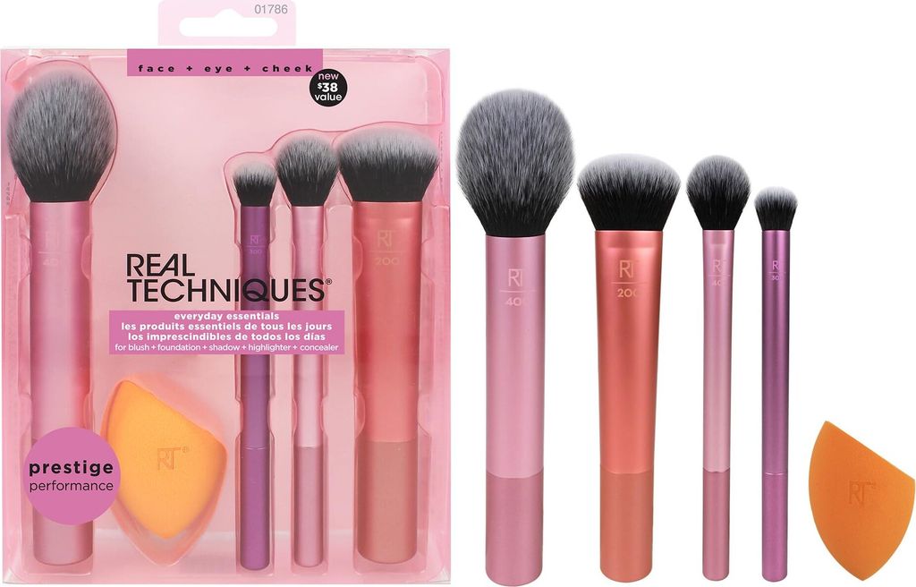 Real Techniques Everyday Essentials + Make-up-Schwamm-Set, Produktbild 