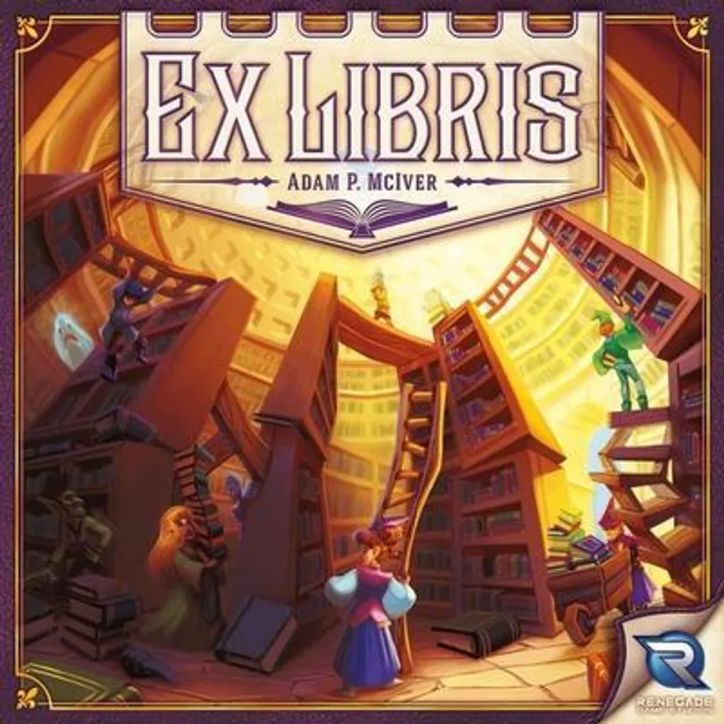 Ex Libris Brettspiel Second Edition - Jeu de placement d'ouvriers ENG - 3