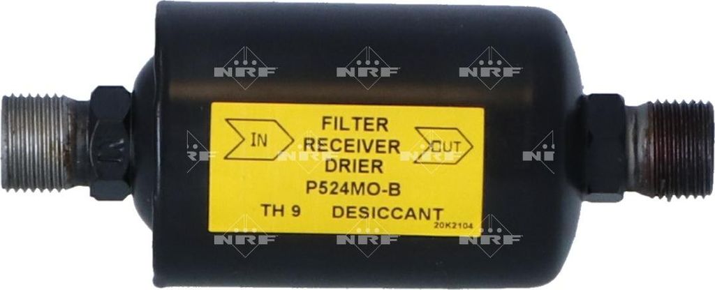 NRF Klimatrockner 33115 für DAF 95 52mm 127mm Stahl