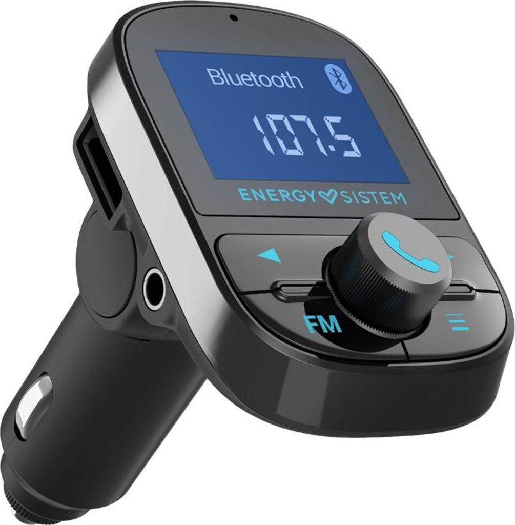 MP3-Player und FM Bluetooth Funksender fürs Auto Energy Sistem 447268 USB Schwarz