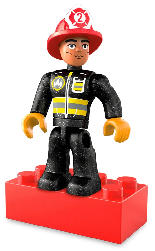 Jouet de Construction Camion de Pompiers Mega Construx avec Accessoires - 3