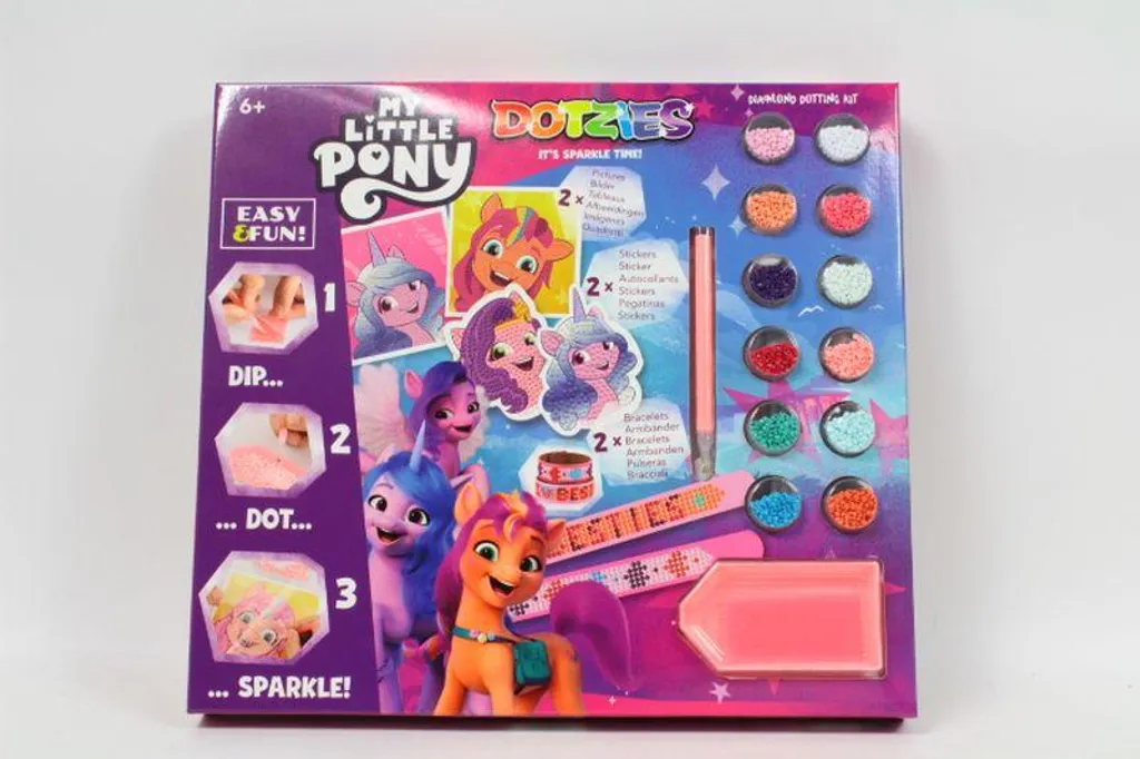 Kit Diamond Dotz My Little Pony 28460 : 13 facettes pour un éclat unique