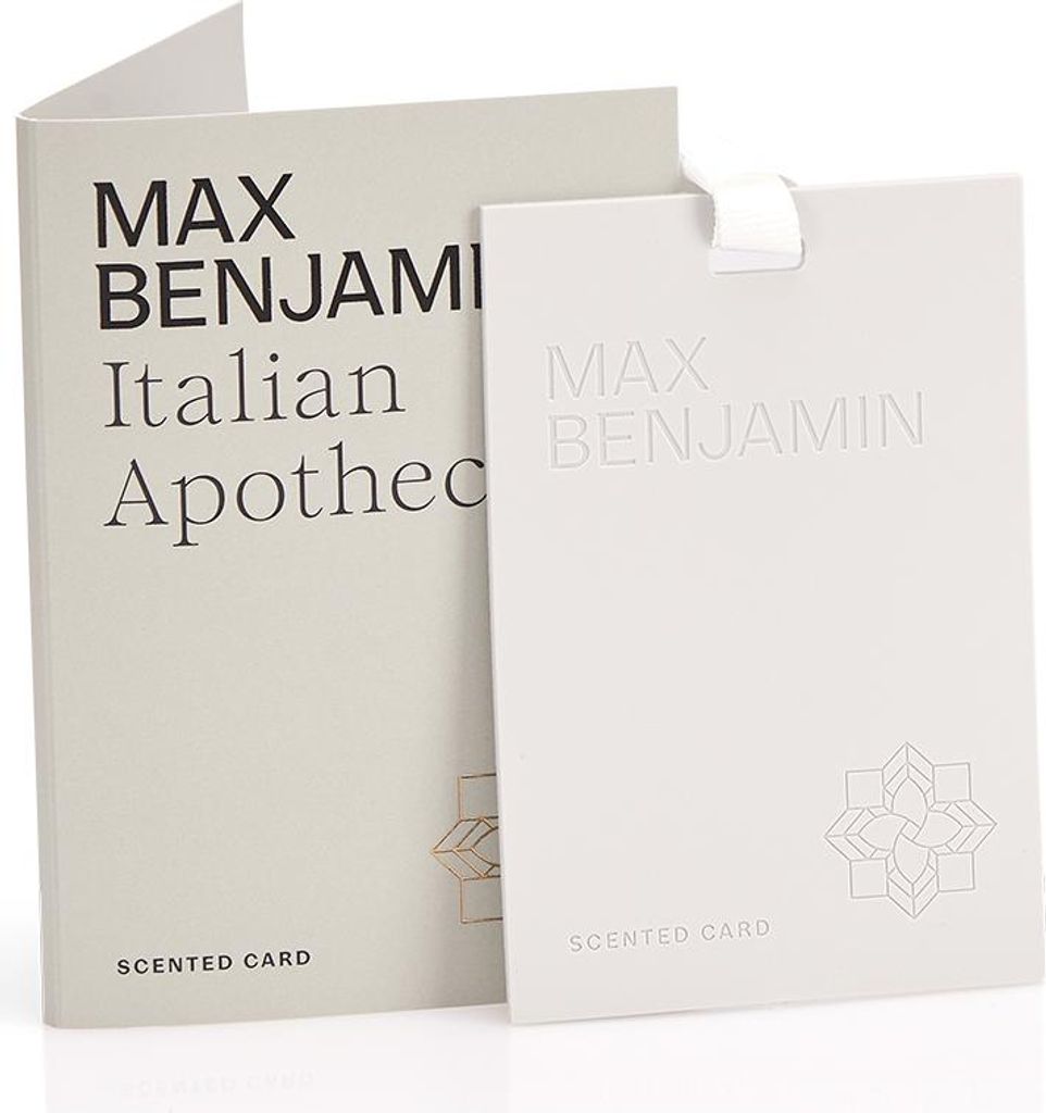 Italian Apothecary Luxury Scented Card Max Benjamin Immagine del prodotto 