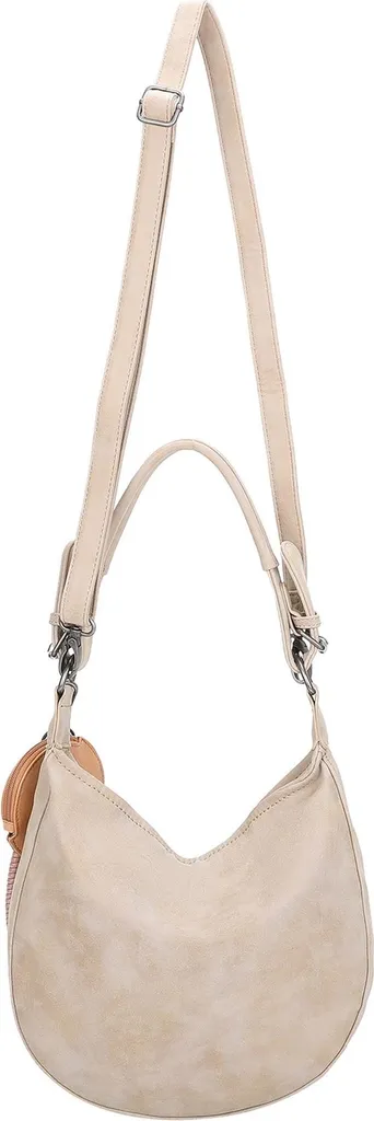 Borsa a Tracolla Fritzi Hobo Vintage Sand - Shopper Vegana Beige - 4