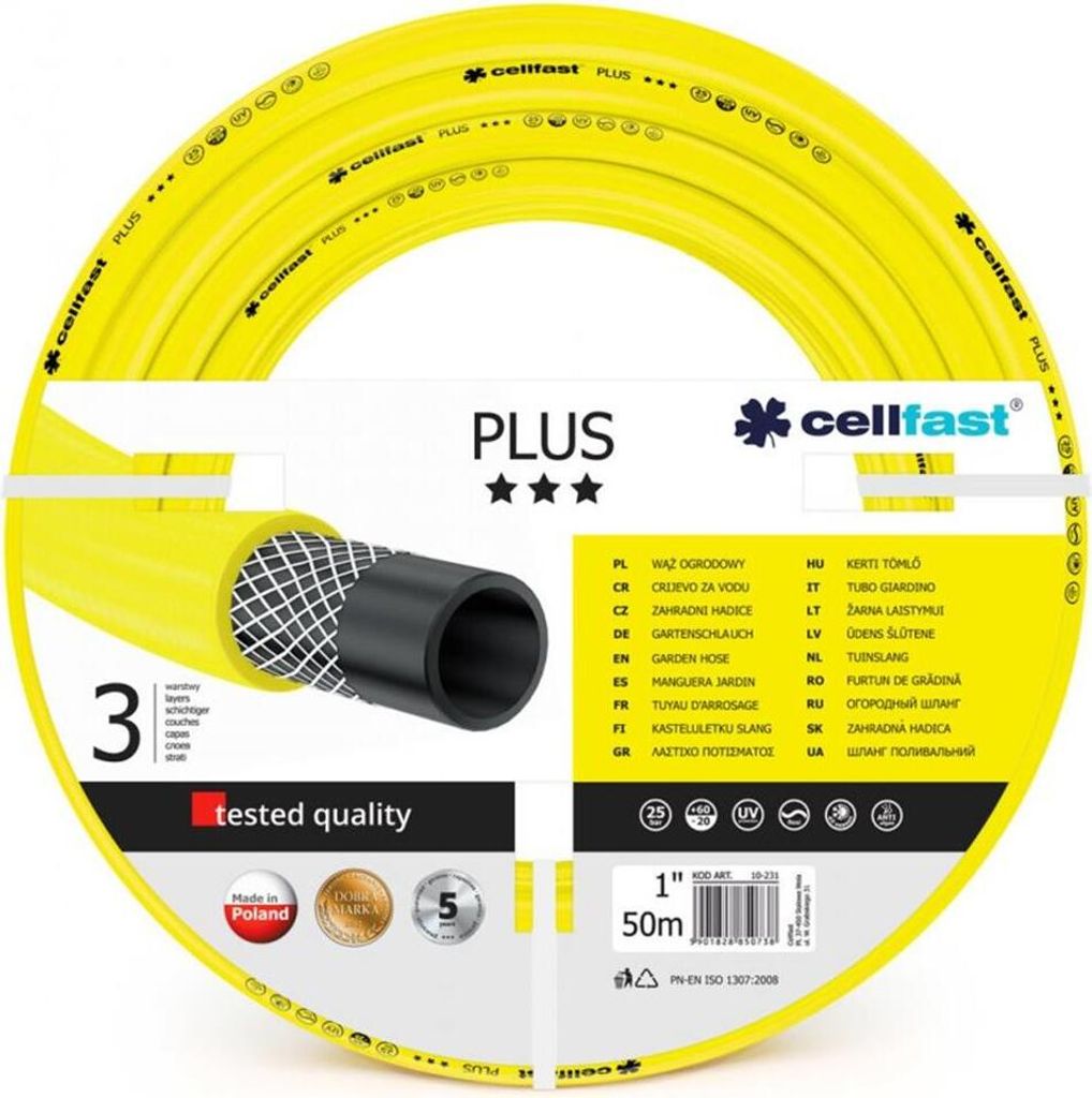Cellfast wąż ogrodowy plus rozmiar: 1" długość: 50m