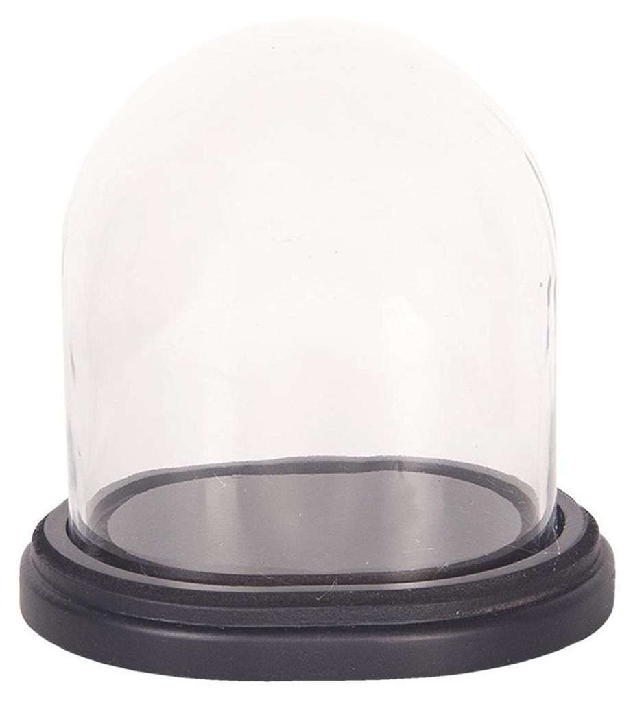 Clayre & Eef Glocke 17x14x18 cm Braun Holz Produktbild 