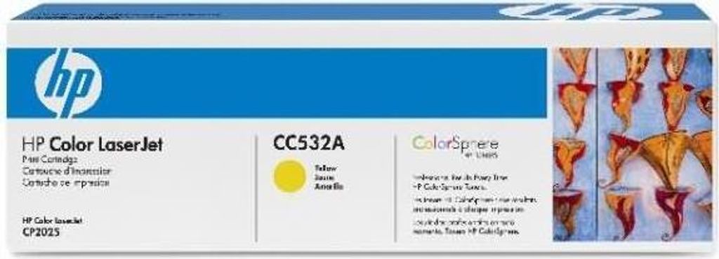 HP 304A - Gelb - Original - LaserJet - Farbstoffpatrone Produktbild 
