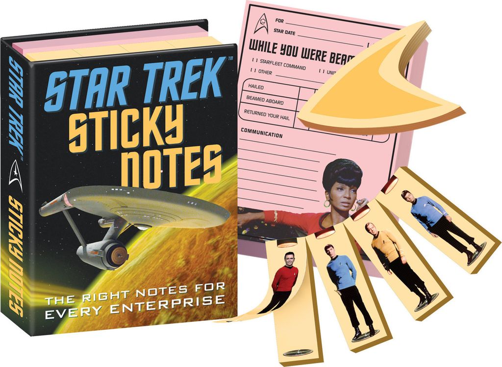 Star Trek Charaktere Haftnotizbuch Produktbild 