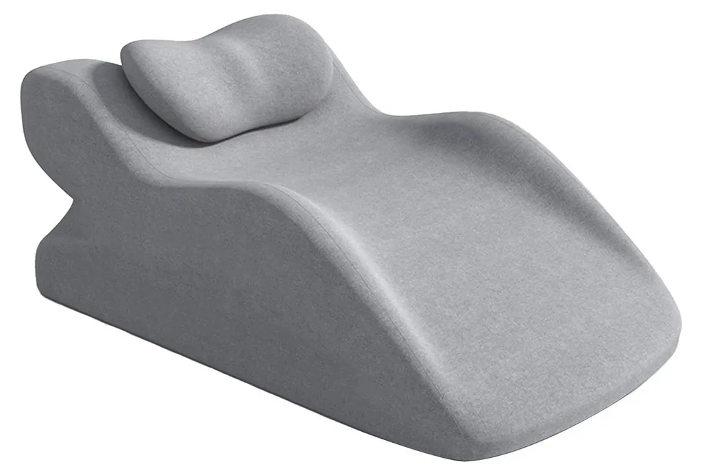 Dossier de lit ergonomique gris clair : finissez-en avec le mal de dos