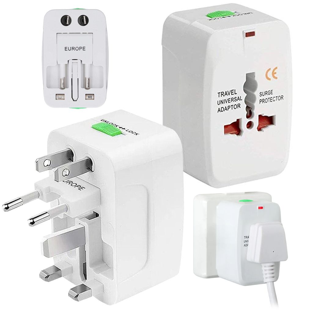ADAPTÉR UK EU USA Zásuvkový adaptér univerzálny pre celý Obrázok produktu 