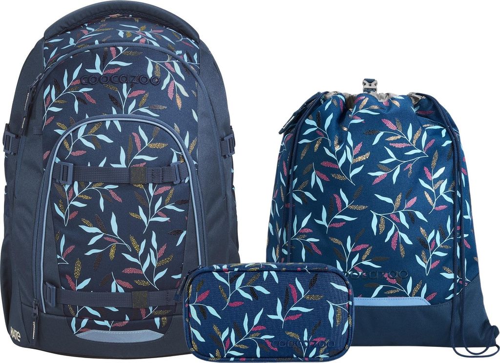 Coocazoo Mate Boho Glam Schulrucksack Set 3tlg.