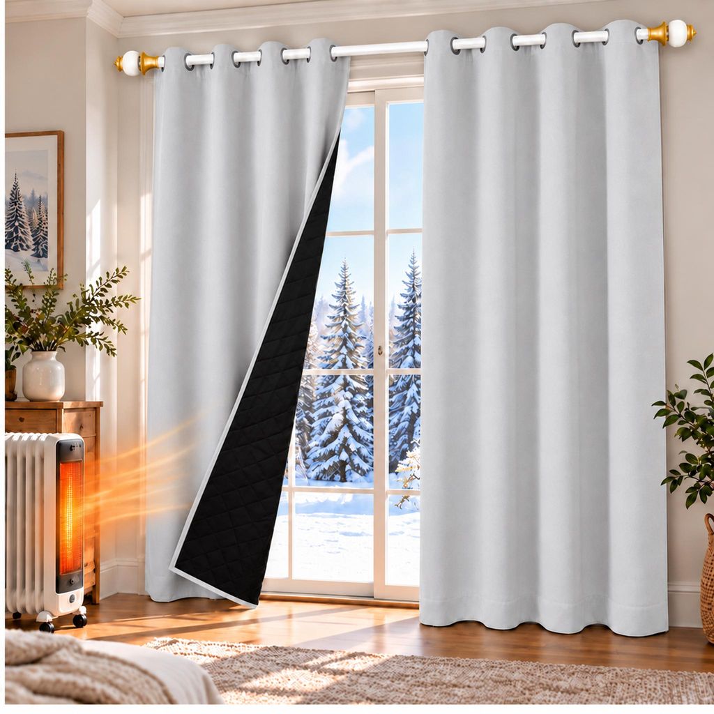 1 cortina exterior termoprotectora contra el frío y el Imagen del producto 