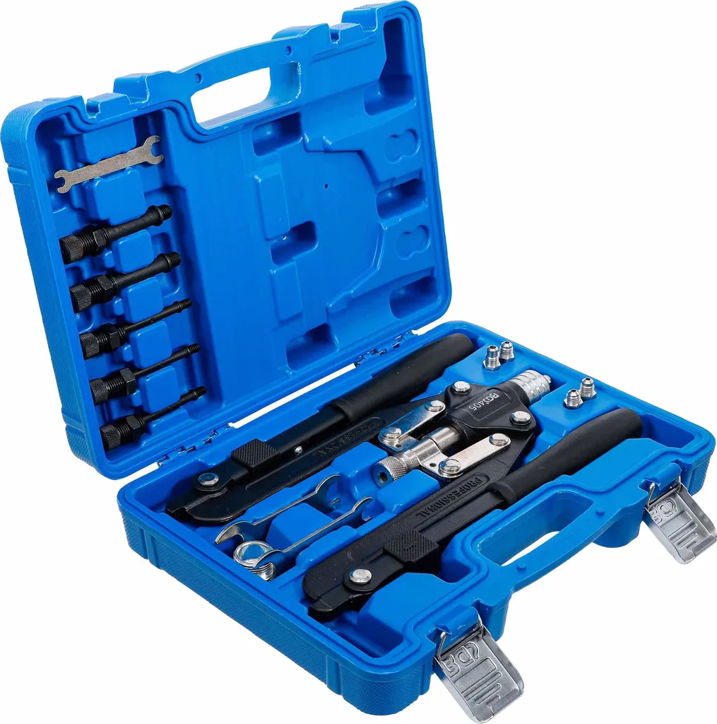 Pince à riveter manuelle grand format BGS 405 pour rivets aveugles acier