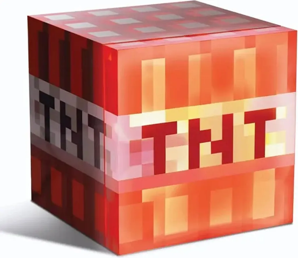 Gardez vos Boissons au Frais avec le Mini Frigo Minecraft TNT Rouge 9L