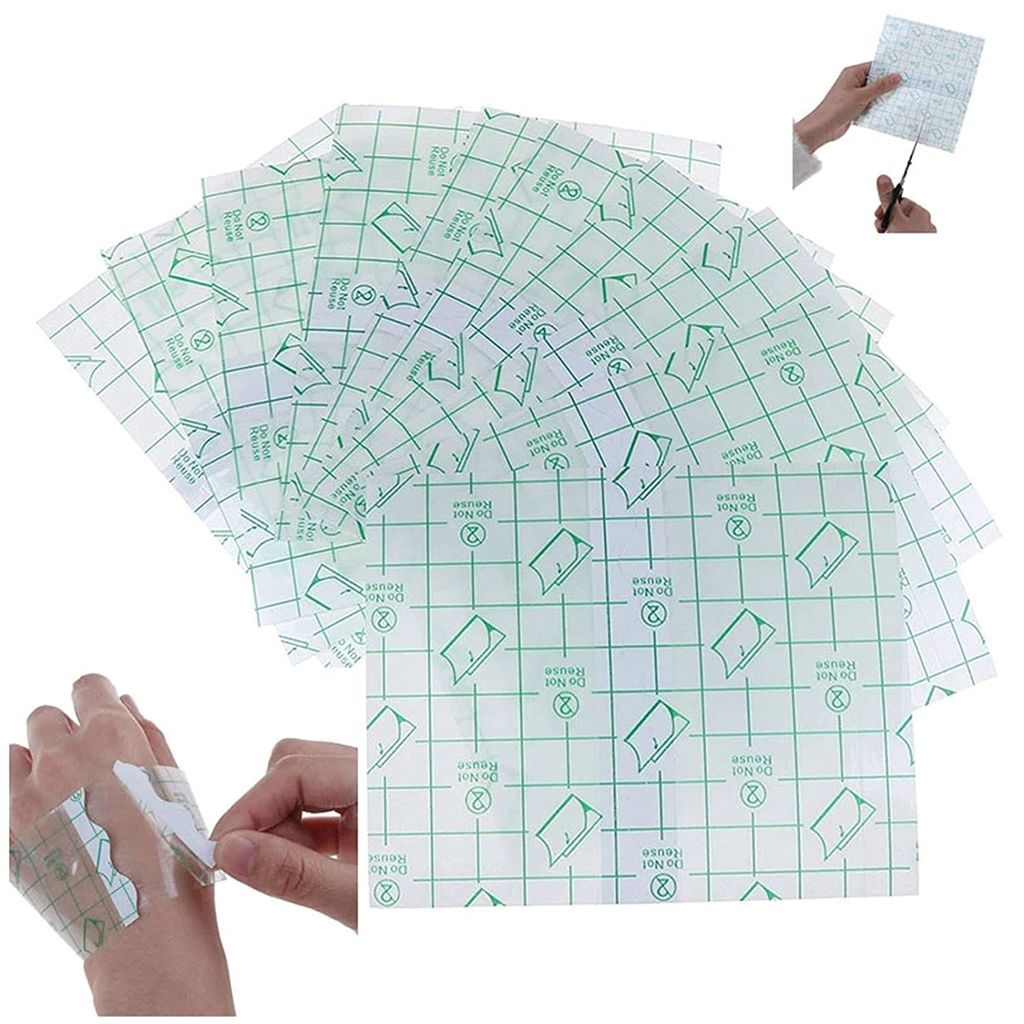 50 Blatt Wasserdicht Transparent Bandage Tattoo Bandage Produktbild 