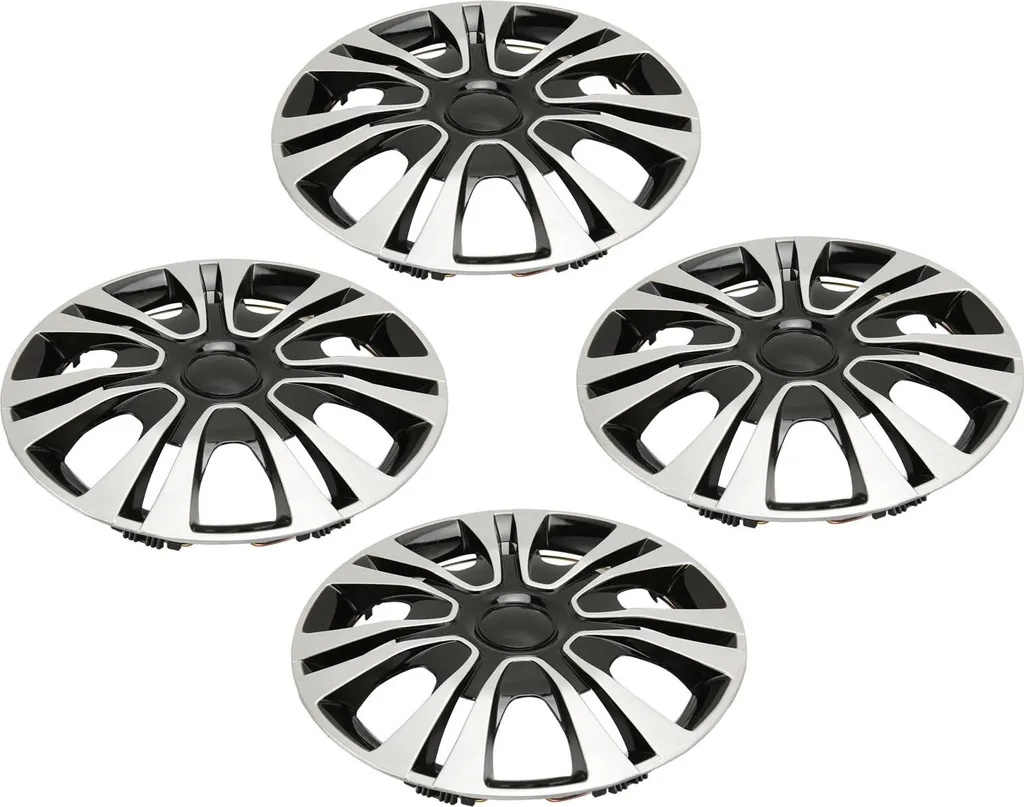 Enjoliveurs 15 Pouces Style Sportif pour Peugeot 208 - Lot de 4 Pièces